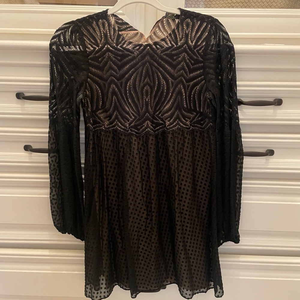 Bcbgmaxazria black dress size XXS